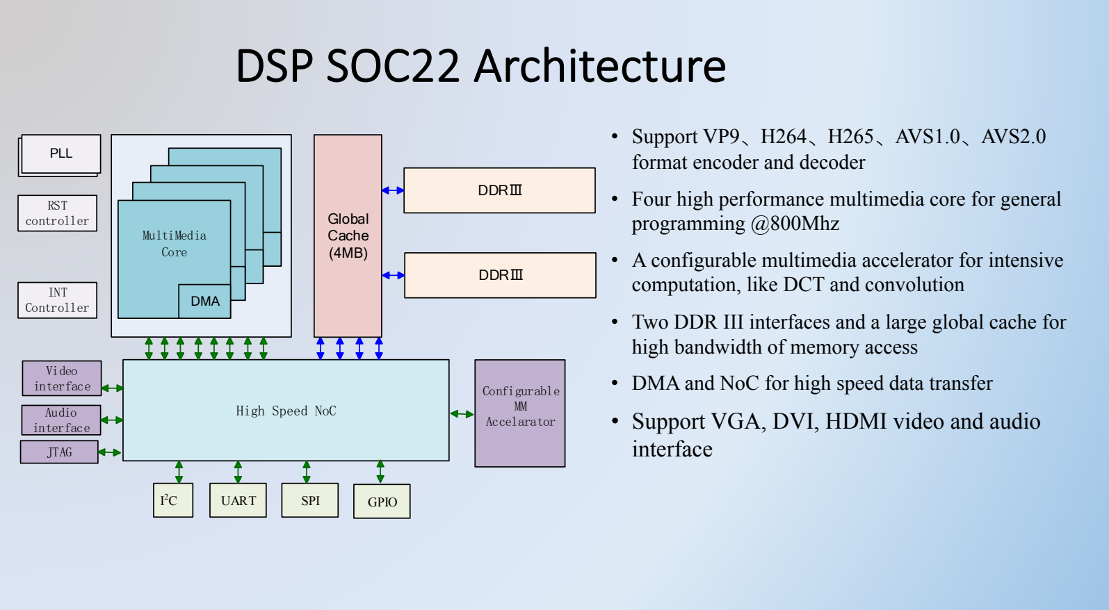DSP SOC2022 CHIP